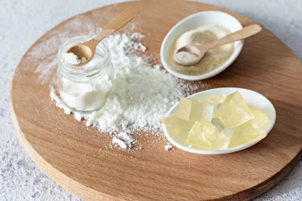 حالت های مختلف ژلاتین